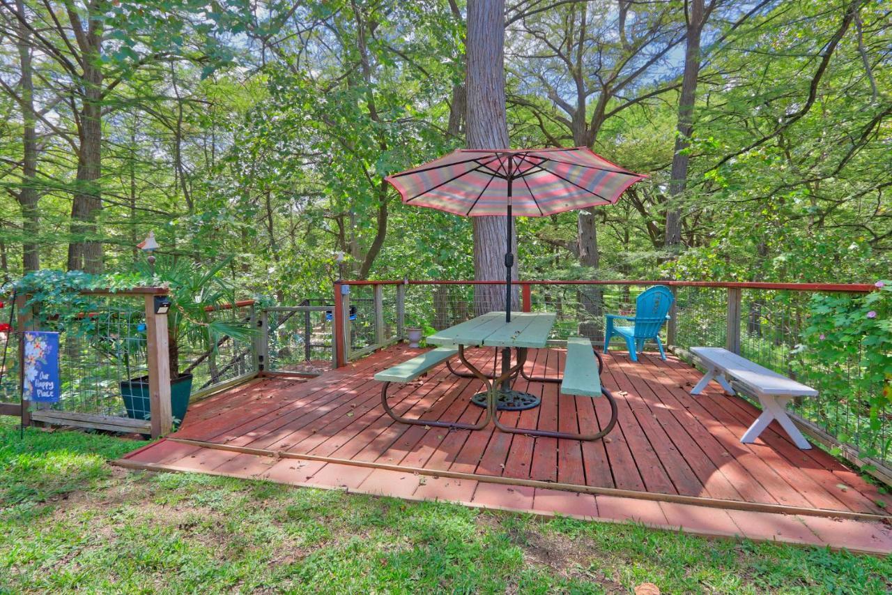 Creekside Cabins - The Getaway Vila Wimberley Exterior foto