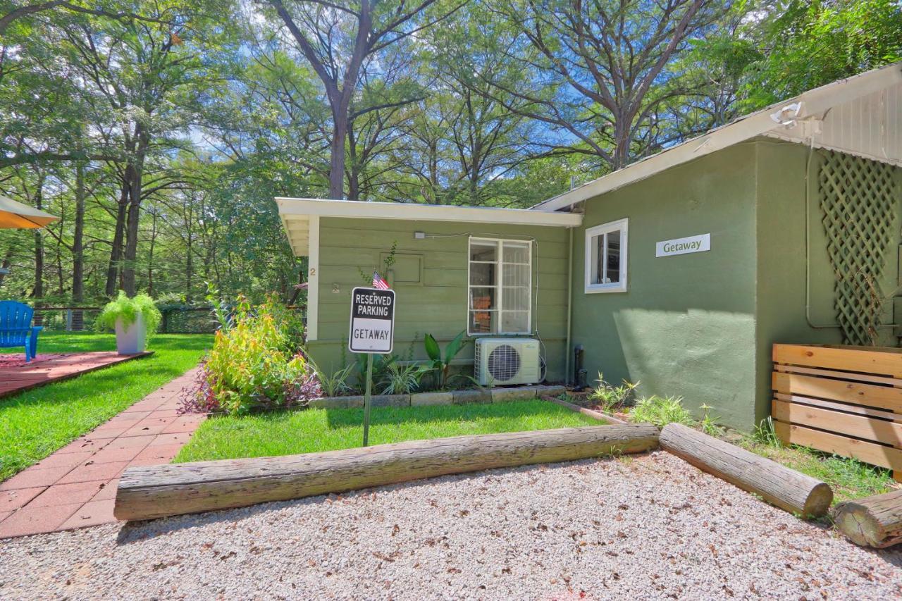 Creekside Cabins - The Getaway Vila Wimberley Exterior foto
